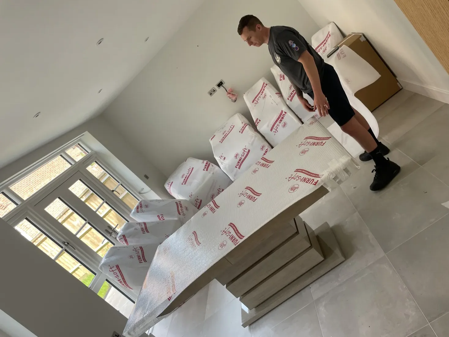 Carefully moving household belongings in Pulborough, West Sussex