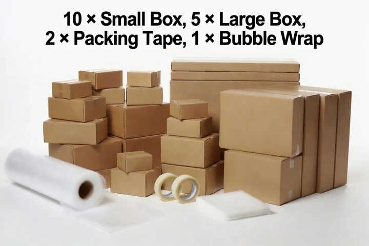One bedroom moving kit