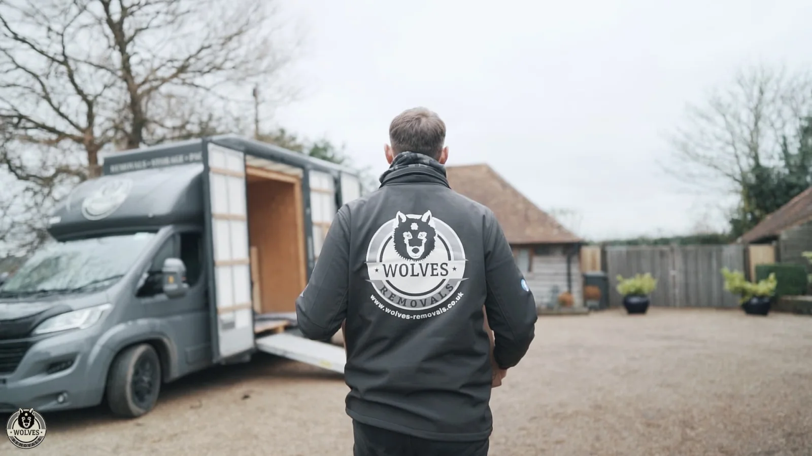 A Wolves Removals van ready for a Sussex removal service