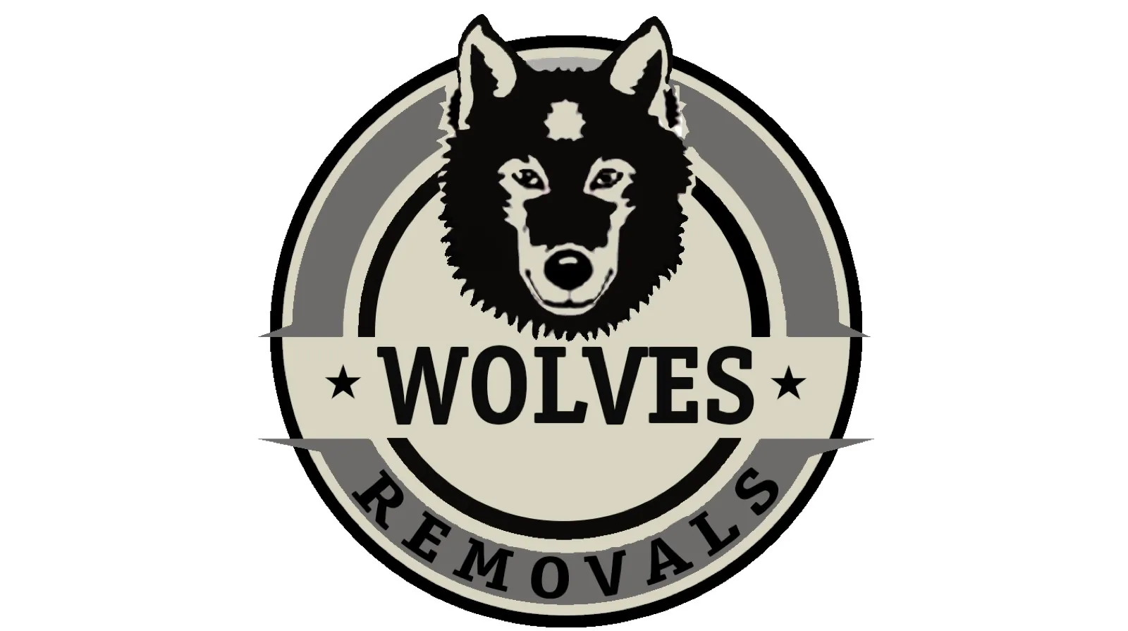 Wolves removals wolf head emblem